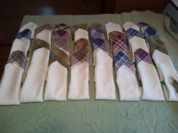 Puvun taskuliinoja 45kpl yht.20e Ypäjä - valokuva 1