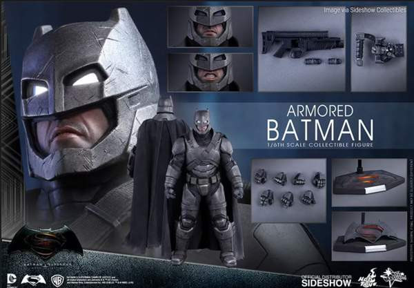 Hot Toys MMS349 BvS Armored Batman figuuri Tampere - valokuva 5