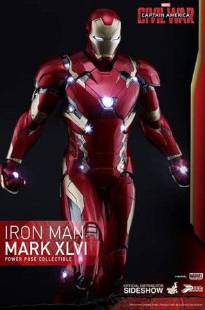 Hot Toys PPS003 Iron Man Mk XLVI Power Pose figuuri Tampere - photo 7