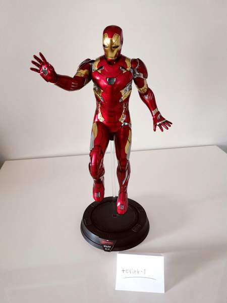 Hot Toys PPS003 Iron Man Mk XLVI Power Pose figuuri Тампере - изображение 4