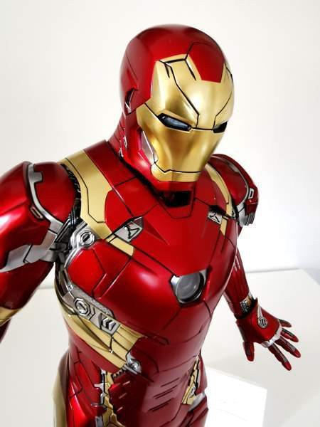Hot Toys PPS003 Iron Man Mk XLVI Power Pose figuuri Тампере - изображение 3