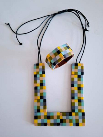 Marimekko kaulakoru+rannekoru setti Helsinki - photo 1