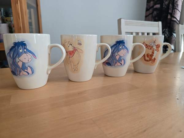 Disney kahvimuki, tikru, puh ja ihaa x2 Vantaa – foto 1