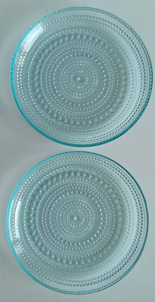 Kastehelmi lautaset 17cm 2kpl yht. 8€. Hollola - photo 1