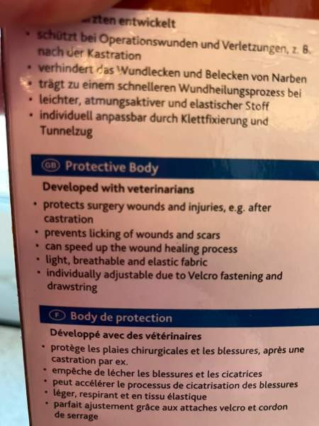 Koiran haavapuku koko M/L (käyttämätön) Helsinki - valokuva 4