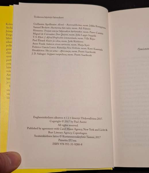 Paul Auster, 4321 Kokkola - valokuva 6