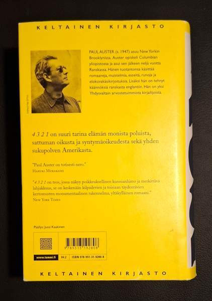 Paul Auster, 4321 Kokkola - valokuva 3