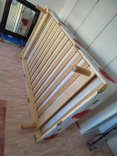 120cm leveä sänky Lahti - valokuva 2