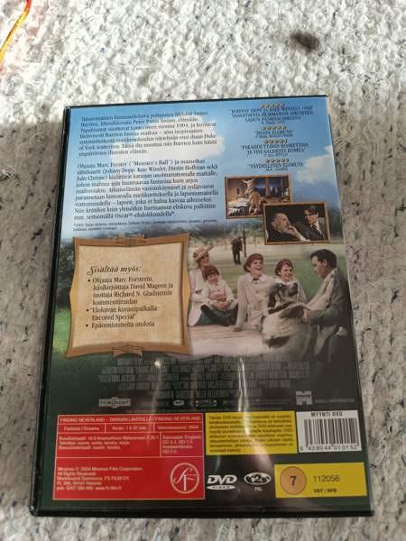 Finding Neverland DVD Kauhava - valokuva 2