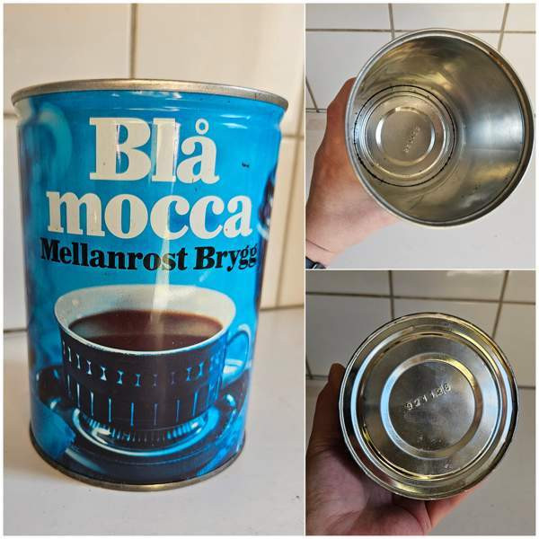 Vintage peltipurkki Helsinki - valokuva 1