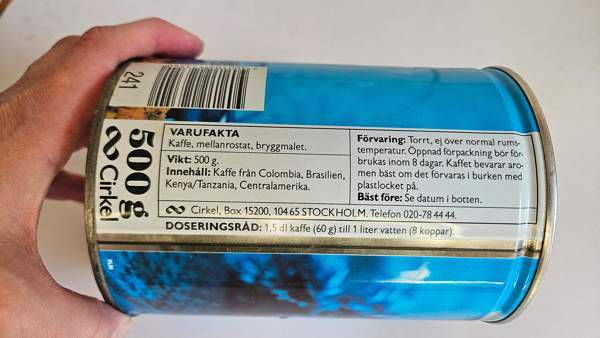 Vintage peltipurkki Helsinki - valokuva 6