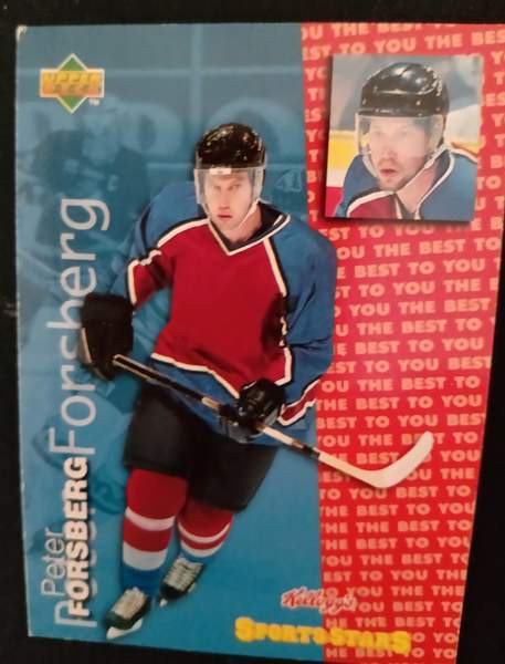 Peter Forsberg keräilykortti Vantaa - valokuva 1