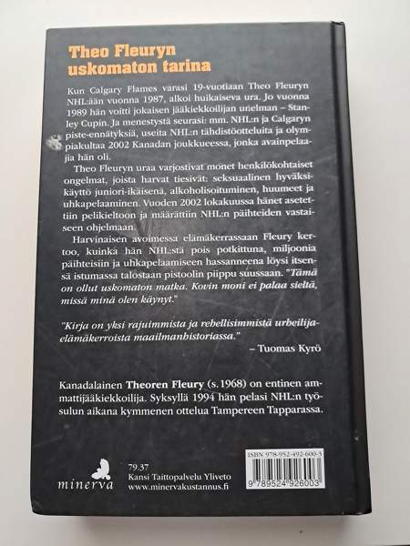 Theo Fleury- elämänkerta Jyväskylä - valokuva 2