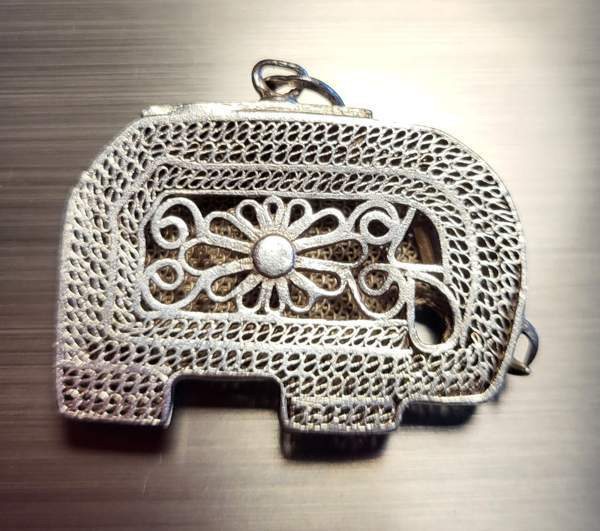 Vintage elefantti riipus Каарина - изображение 2