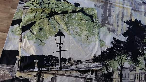 Vallila pussilakana ja tyynyliina Aurajoki Тампере - изображение 2