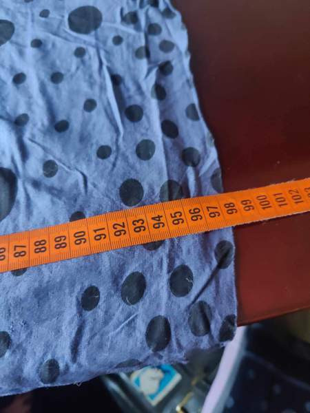 Trikookangaspala pallo kuviolla 97 x 160 cm, Hki-Klaukkala Helsinki - valokuva 2