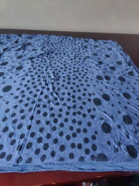 Trikookangaspala pallo kuviolla 97 x 160 cm, Hki-Klaukkala Helsinki - valokuva 1