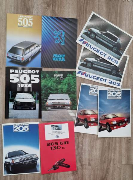 Peugeot esitteet 10 kpl Järvenpää - valokuva 1