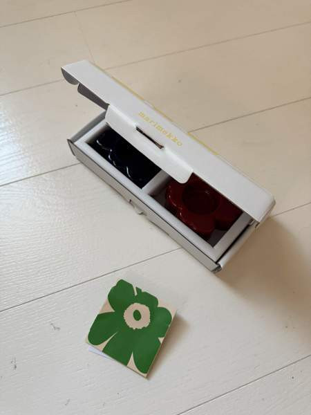 Marimekko Unikko kynttilälyhty / tuikku 2kpl Tampere – foto 2