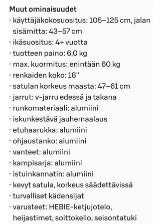 Puky LS Pro 18 Kotka - valokuva 3