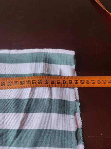 Trikookangaspala tasaraita kuviolla 85 x 124 cm, Hki-Klaukkala Helsinki - valokuva 3