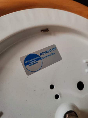 Tiffany tyylinen simpukka valaisin Kouvola - valokuva 3
