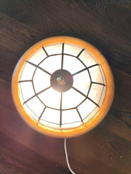 Tiffany tyylinen simpukka valaisin Коувола - изображение 1