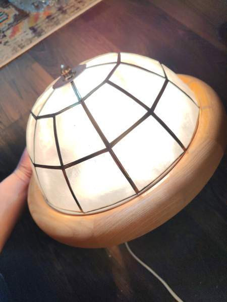 Tiffany tyylinen simpukka valaisin Коувола - изображение 7
