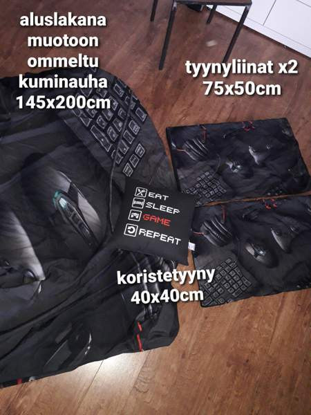 Pelaajalle, 2xtyynyliina, aluslakana ja koristetyyny Туусула - изображение 4