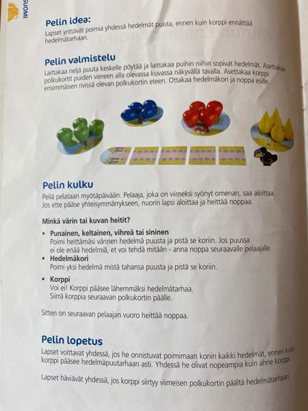 Hedelmätarha -lautapeli Espoo – foto 3