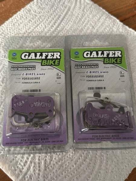 Galfer e-bike palat formula cura4 Коувола - изображение 1