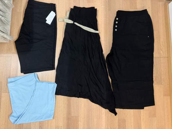 50/52 kokoisia housuja, capreja, hame Kaarina - photo 2