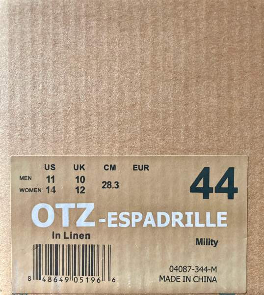 OTZ shoes pellava slip-In Helsinki - valokuva 7