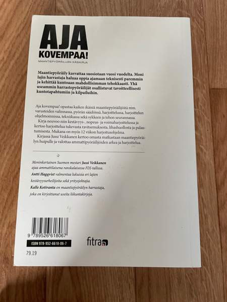 Jussi Veikkanen: Aja kovempaa- maantiepyöräilijän käsikirja Tampere - photo 3