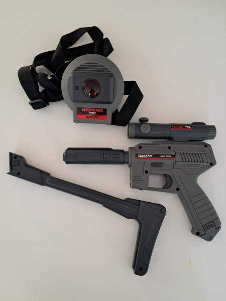 VINTAGE QuickShot Laserpistooli ja maali Espoo - valokuva 1