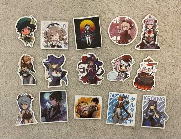 15 kpl tarroja genshin impact Helsinki – foto 1