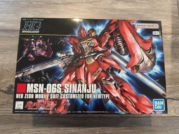 Gunpla MSN-06S Sinanju Gundam HG Kokkola – foto 1