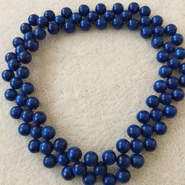 Sininen kaulakoru Keuruu - valokuva 2