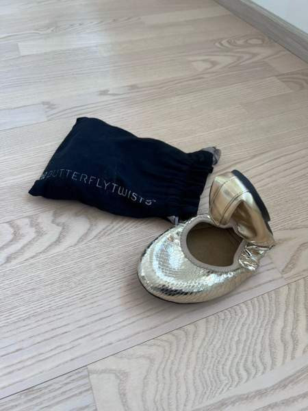 Butterfly twists kultaiset taitettavat balleriinat 39 Kuopio - photo 2