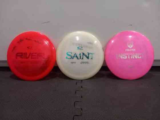 Frisbeegolf kiekot ja reppu Тампере