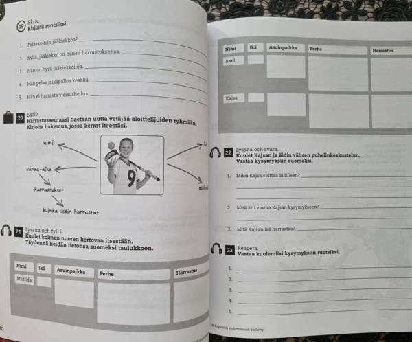 Megafon ruotsin oppikirja ja työkirja Jyväskylä - valokuva 2