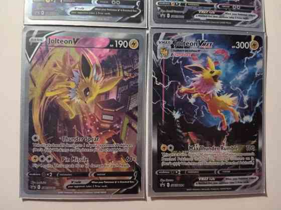 Pokemon kortit Flareon, Vaporeon ja Jolteon Mikkeli