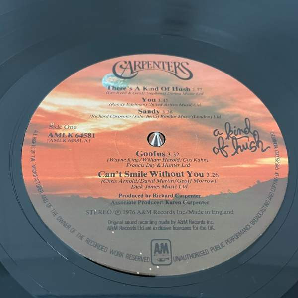The Carpenters | LP | A Kind Of Hush Вантаа - изображение 3