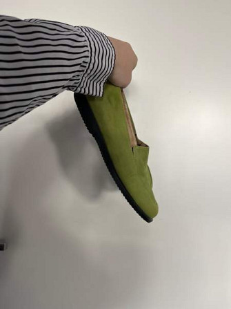 Eccon vihreät mokkanahkakengät 38 (n.24,8cm) Helsinki - изображение 5