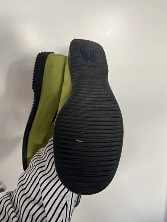 Eccon vihreät mokkanahkakengät 38 (n.24,8cm) Helsinki - изображение 4