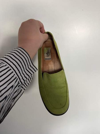 Eccon vihreät mokkanahkakengät 38 (n.24,8cm) Helsinki - изображение 2