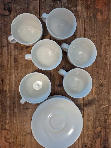 Arabia 24h kahvikupit ja aluslautaset 6kpl Helsinki - valokuva 2