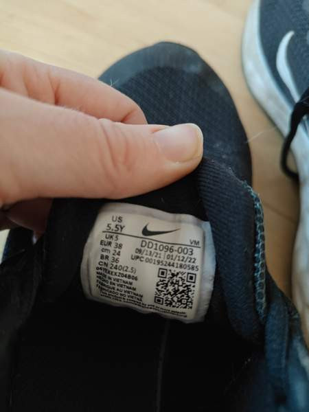 Mustat Nike lenkkarit 38 Tampere - photo 3