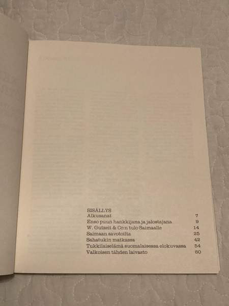 Tukkimetsiä ja höyrylaivoja. Pekka Lehonkoski, 1987. Savonlinna – foto 5