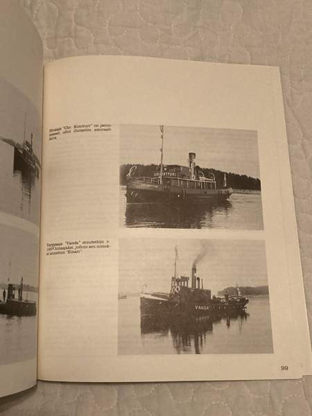 Tukkimetsiä ja höyrylaivoja. Pekka Lehonkoski, 1987. Savonlinna – foto 6